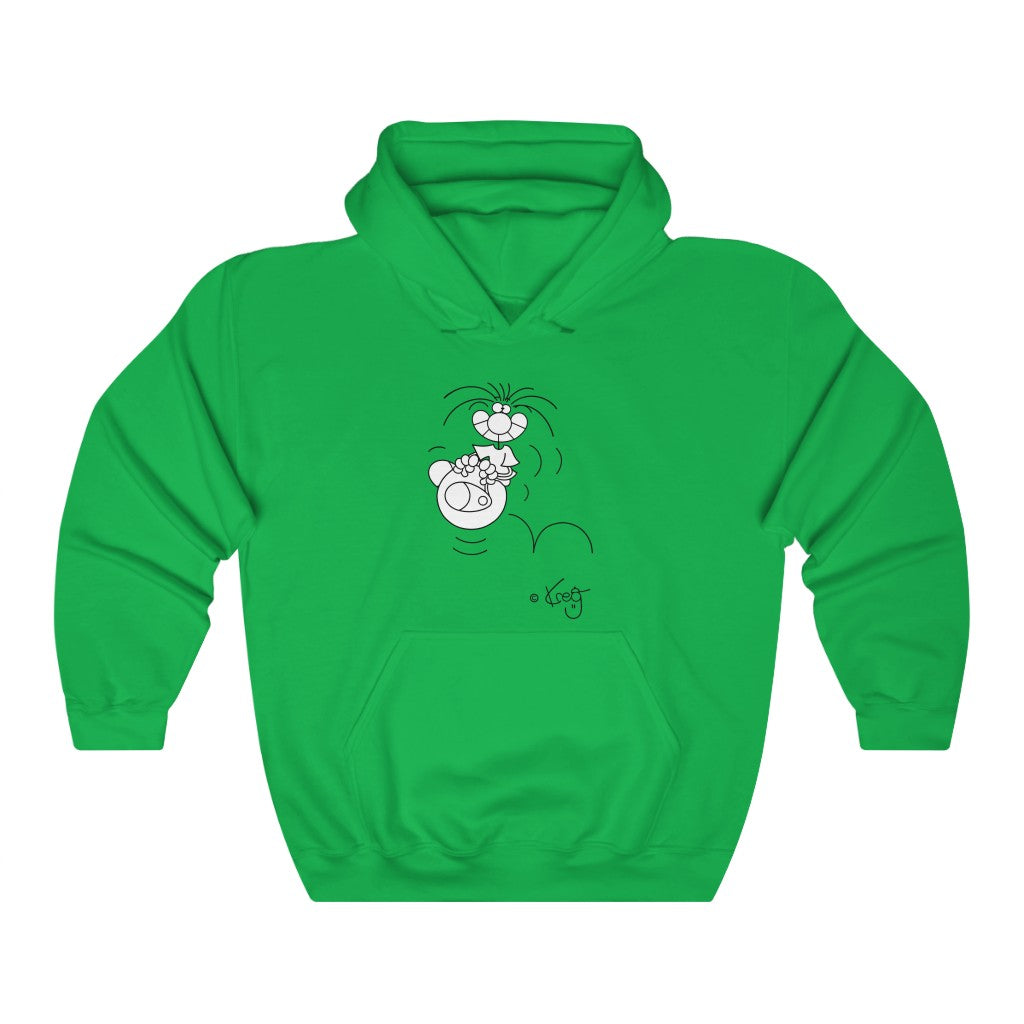 Hoppity Ball,Unisex Heavy Blend™ Hooded Sweatshirt