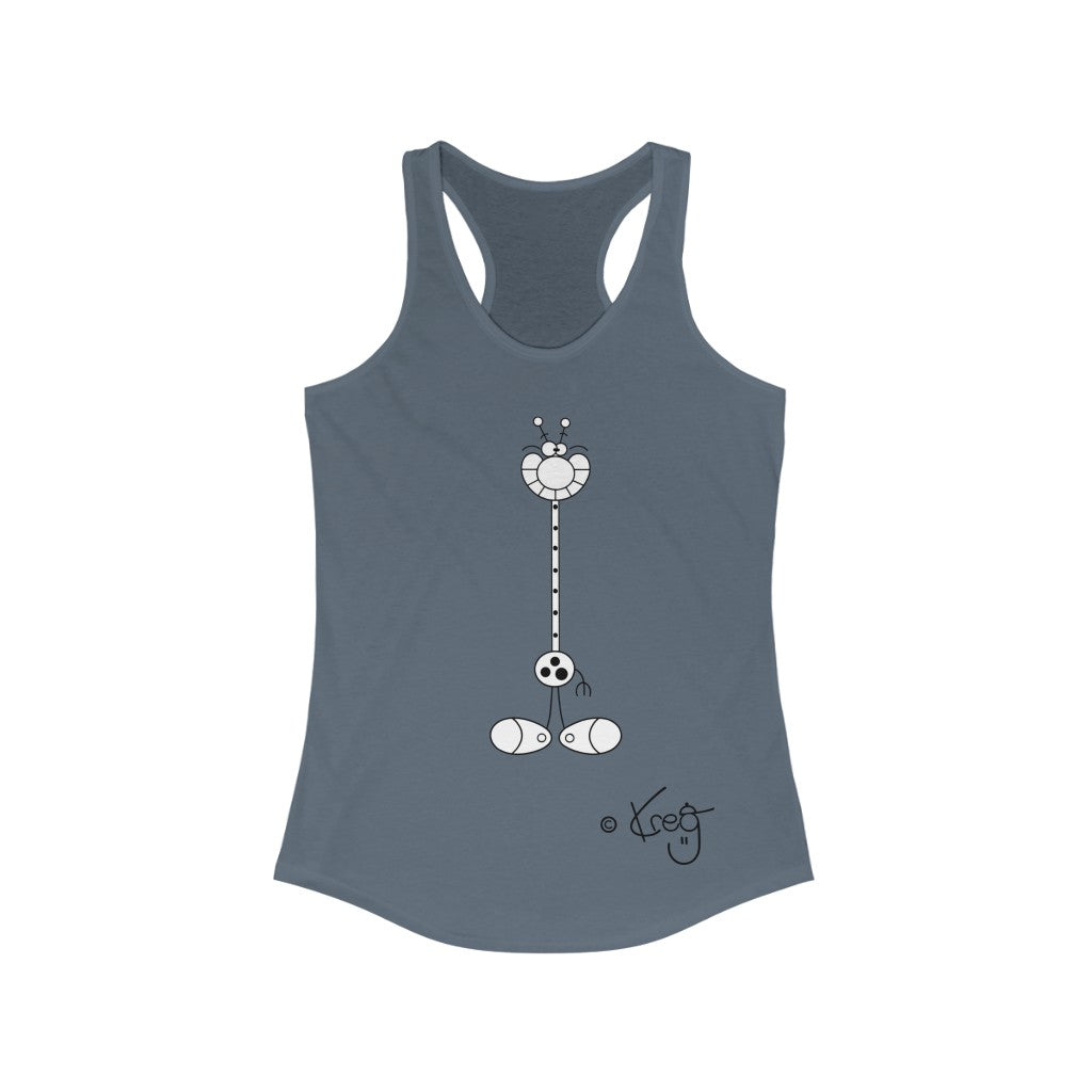 Laugh Giraffe,Women's Ideal Racerback Tank