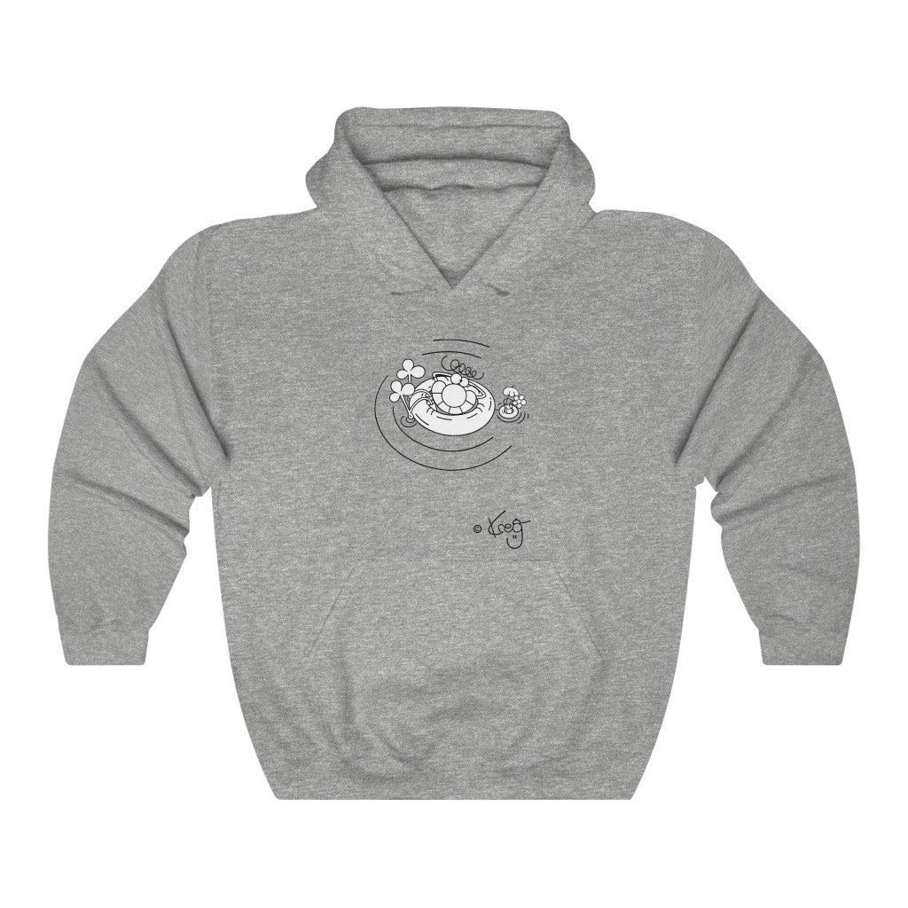 Inner Tube Dude,Unisex Heavy Blend™ Hooded Sweatshirt