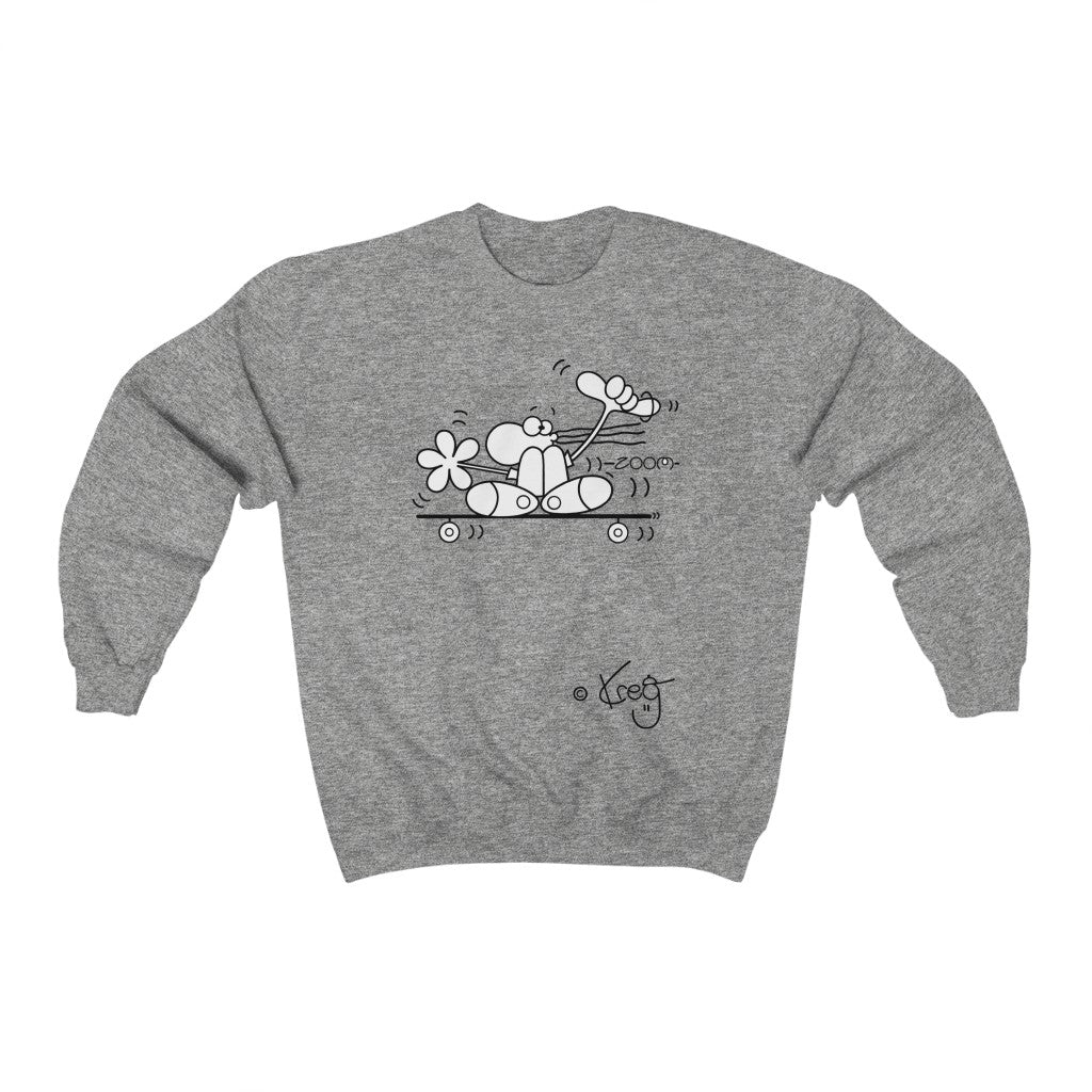 Skateboarder,Unisex Heavy Blend™ Crewneck Sweatshirt