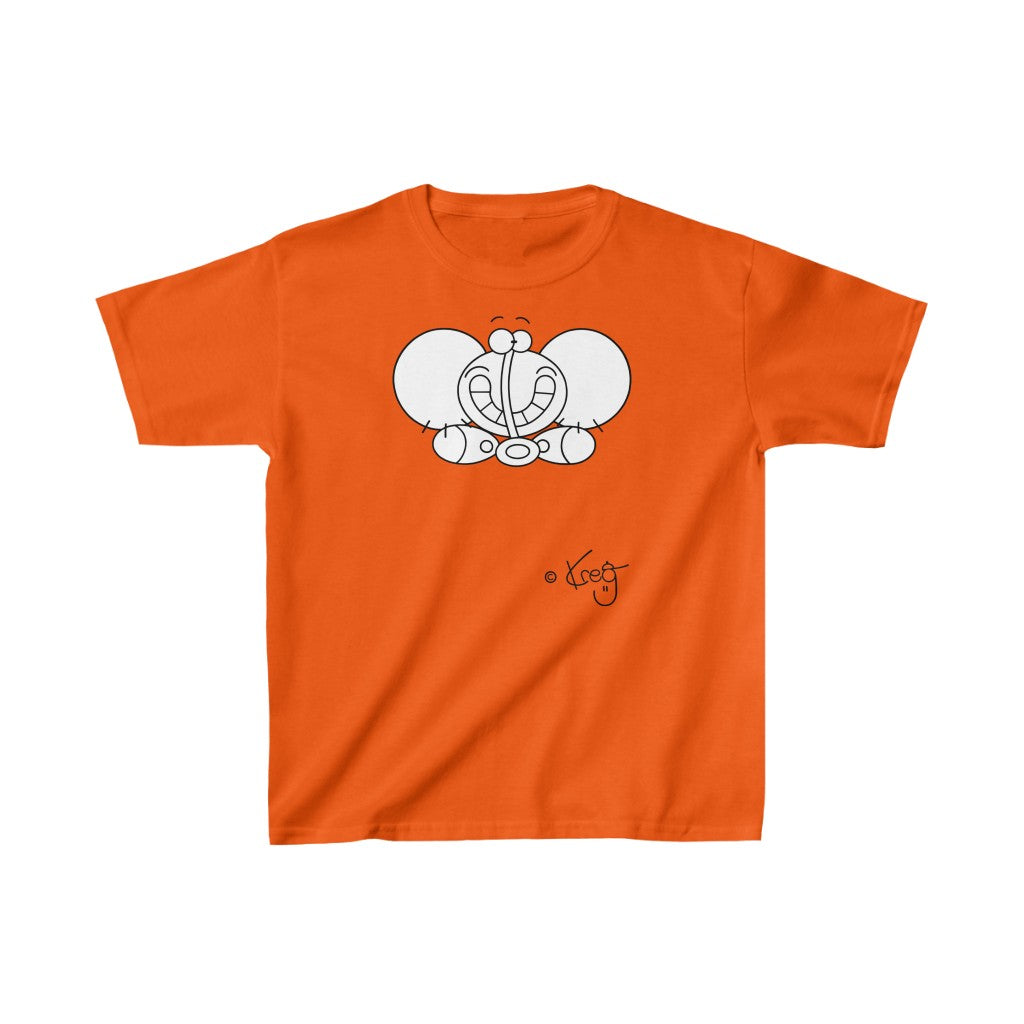 Smile Elephant,Kids Heavy Cotton™ Tee