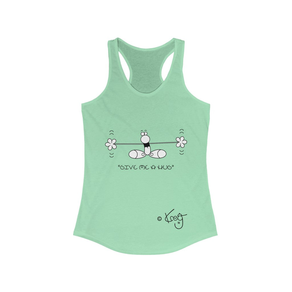 Give me a Hug,Women's Ideal Racerback Tank