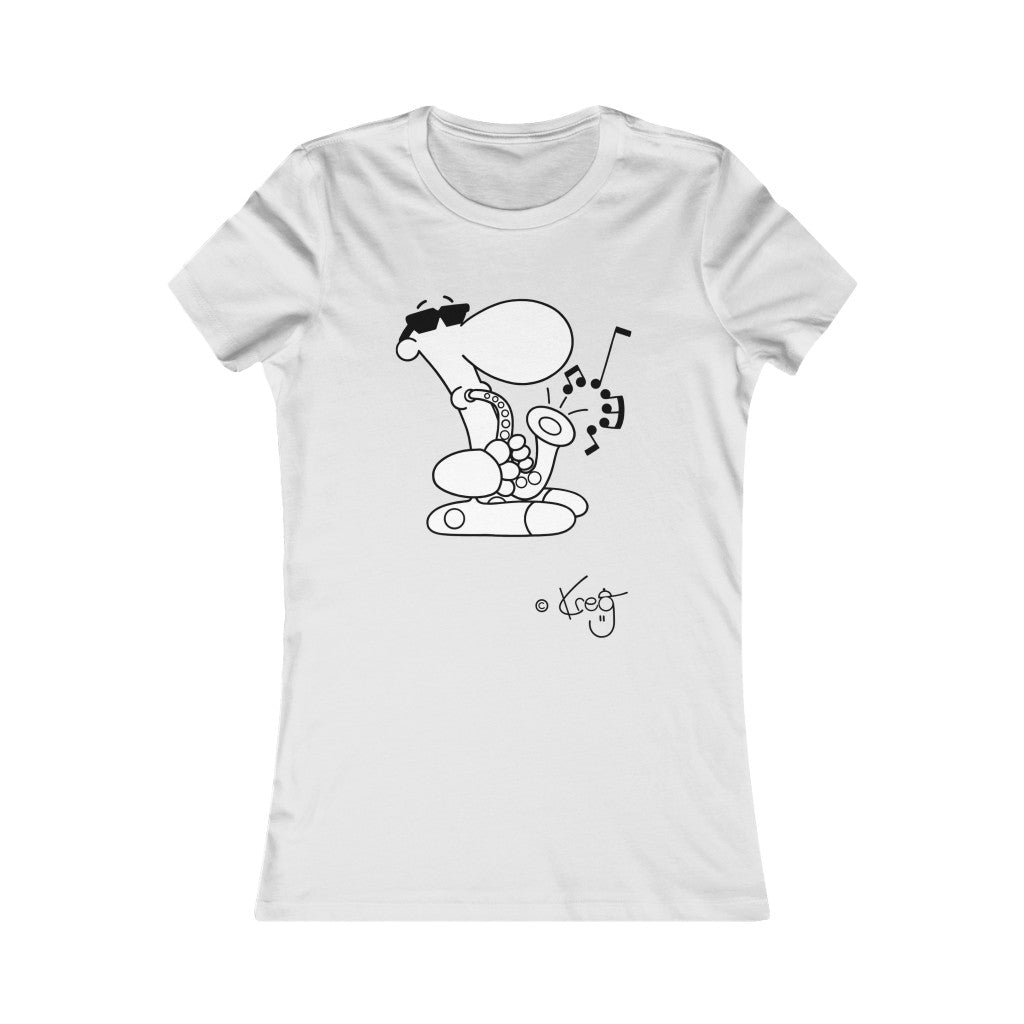 Sax Dude,Women's Favorite Tee