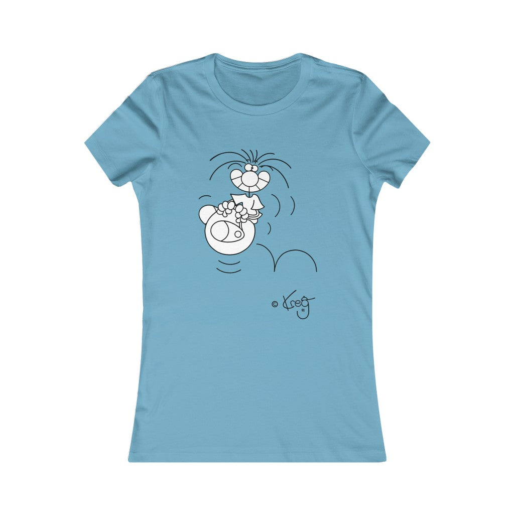 Hoppity Ball,Women's Favorite Tee