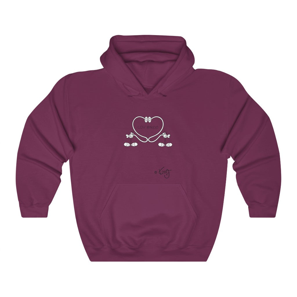 Lov Birdz,Unisex Heavy Blend™ Hooded Sweatshirt