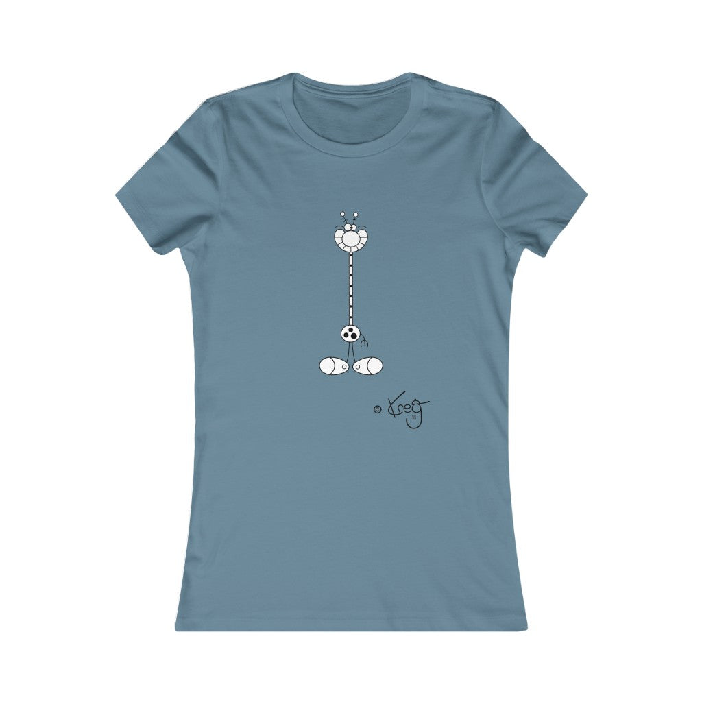 Laugh Giraffe,Women's Favorite Tee