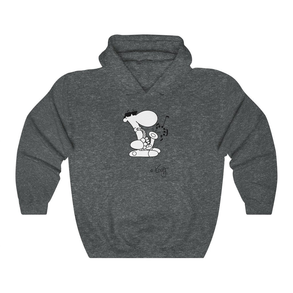 Sax Dude,Unisex Heavy Blend™ Hooded Sweatshirt