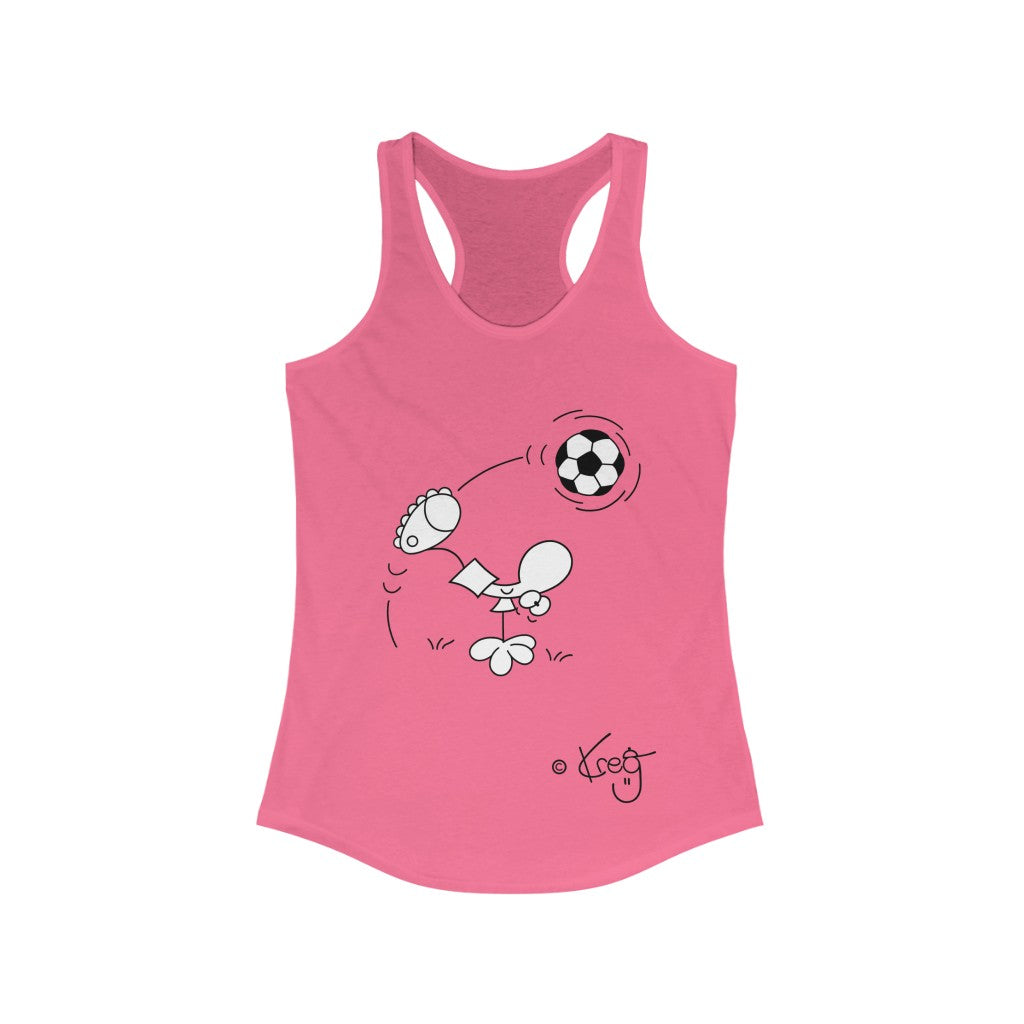 Soccer,Women's Ideal Racerback Tank