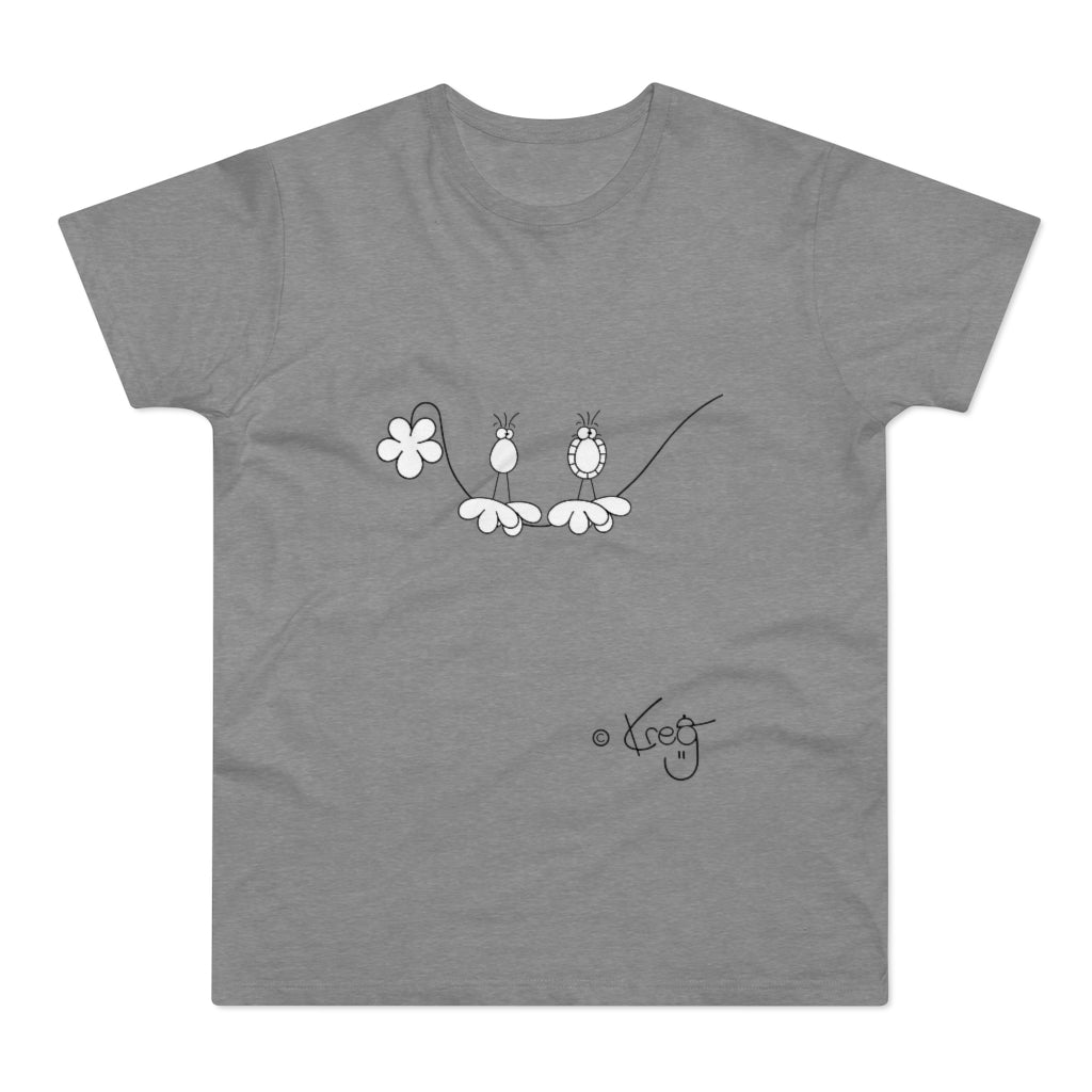 Silly Birdz,Single Jersey Men's T-shirt