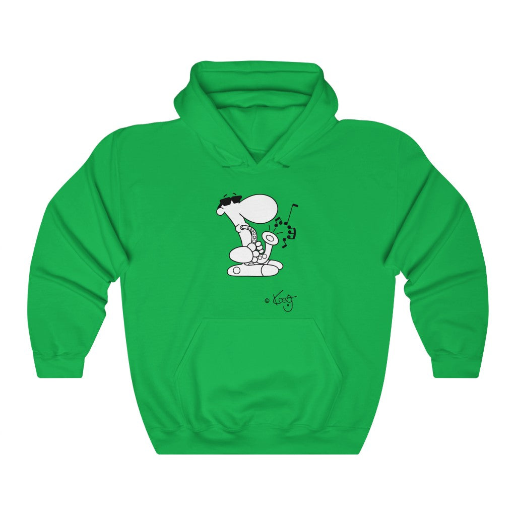 Sax Dude,Unisex Heavy Blend™ Hooded Sweatshirt