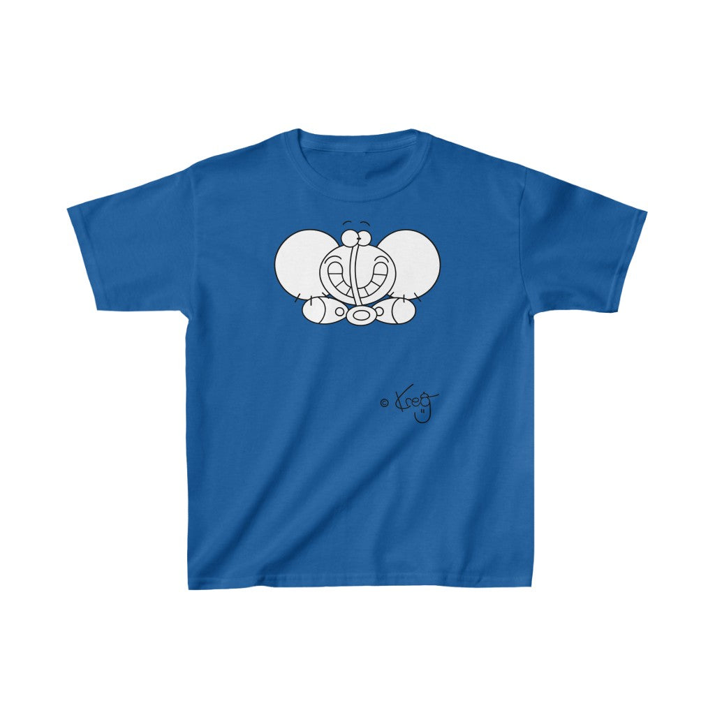 Smile Elephant,Kids Heavy Cotton™ Tee