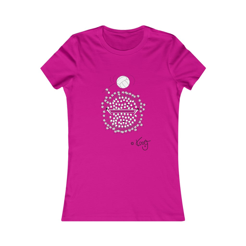 Volleyball Fun,Women's Favorite Tee