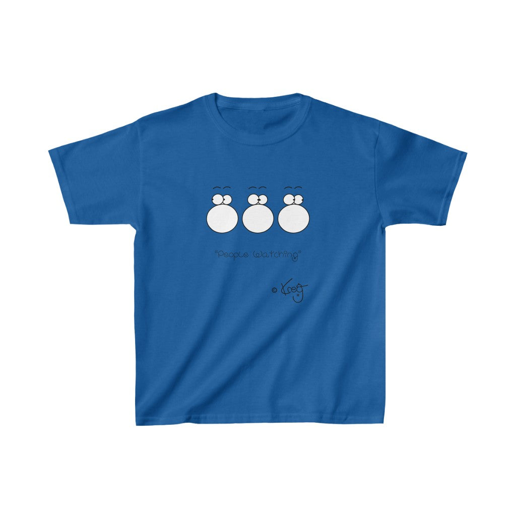 People Watching,Kids Heavy Cotton™ Tee