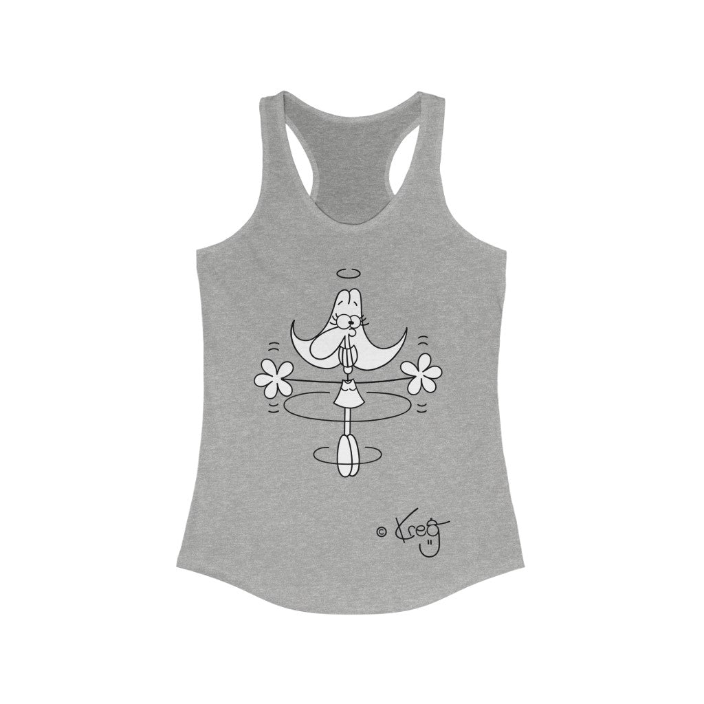 Happy Dancer,Women's Ideal Racerback Tank