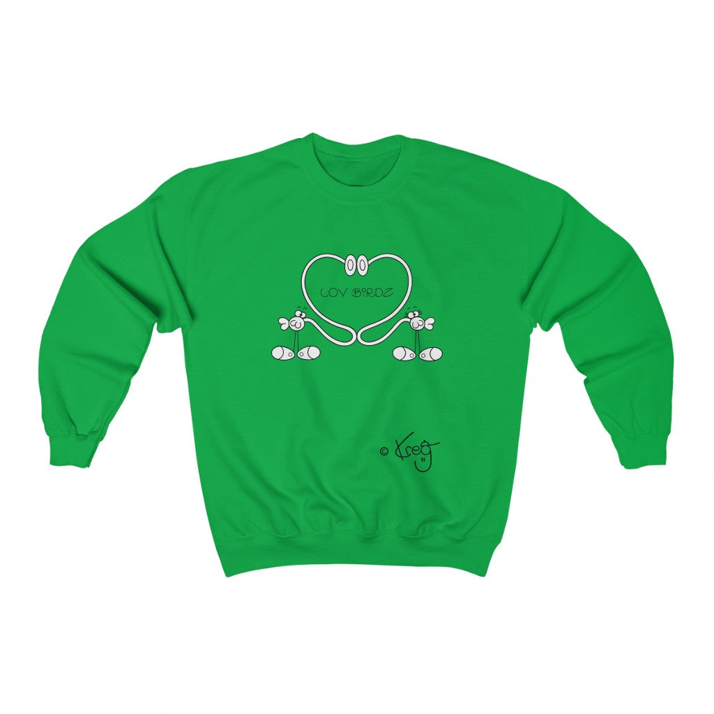 Lov Birdz,Unisex Heavy Blend™ Crewneck Sweatshirt