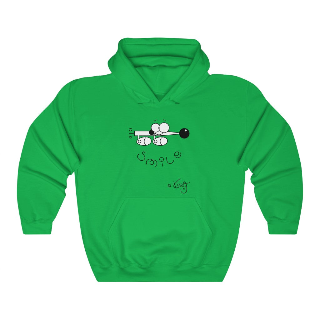 Wiener Dog Smile,Unisex Heavy Blend™ Hooded Sweatshirt