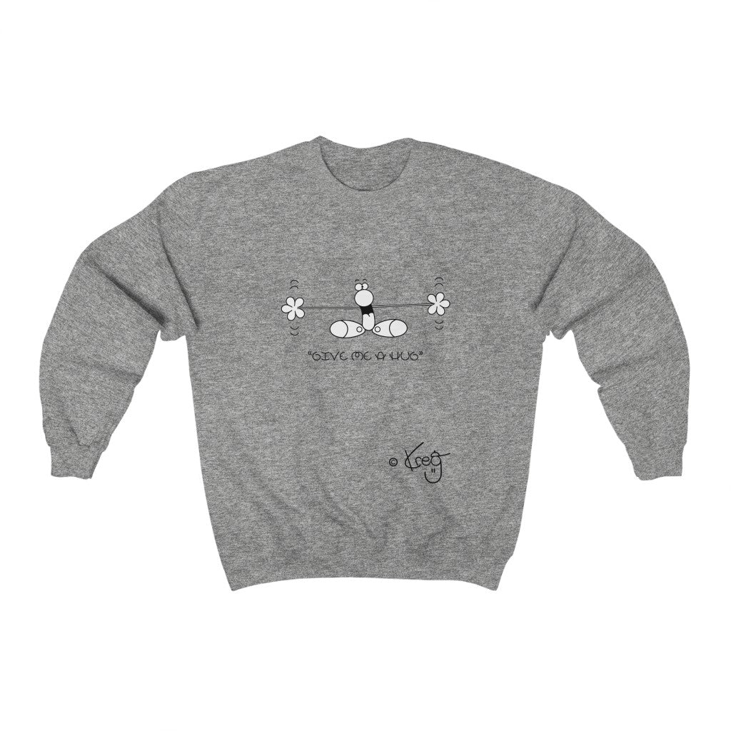 Give Me a Hug,Unisex Heavy Blend™ Crewneck Sweatshirt