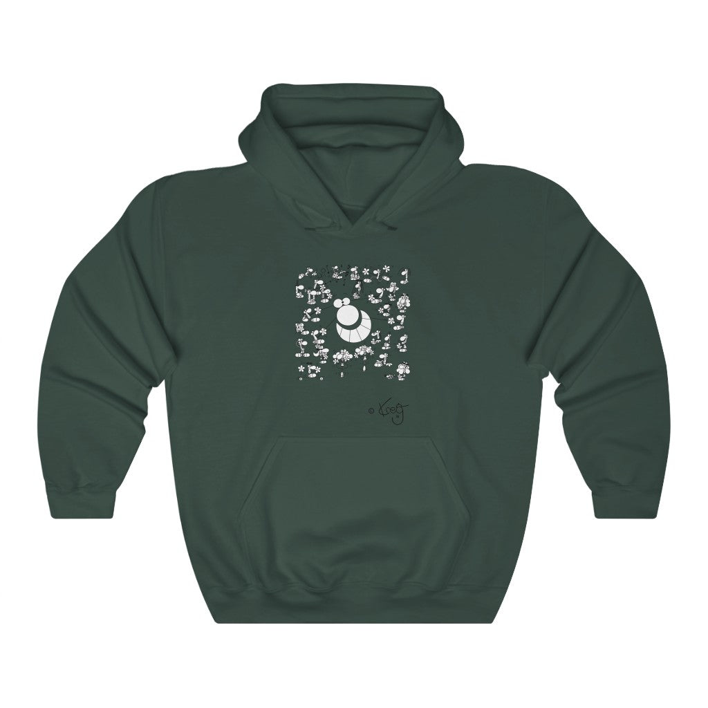 Street Art performance,Unisex Heavy Blend™ Hooded Sweatshirt