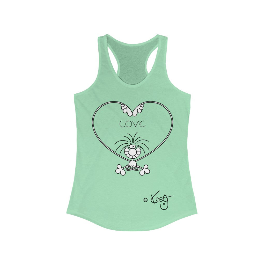 LOV YOGA,Women's Ideal Racerback Tank