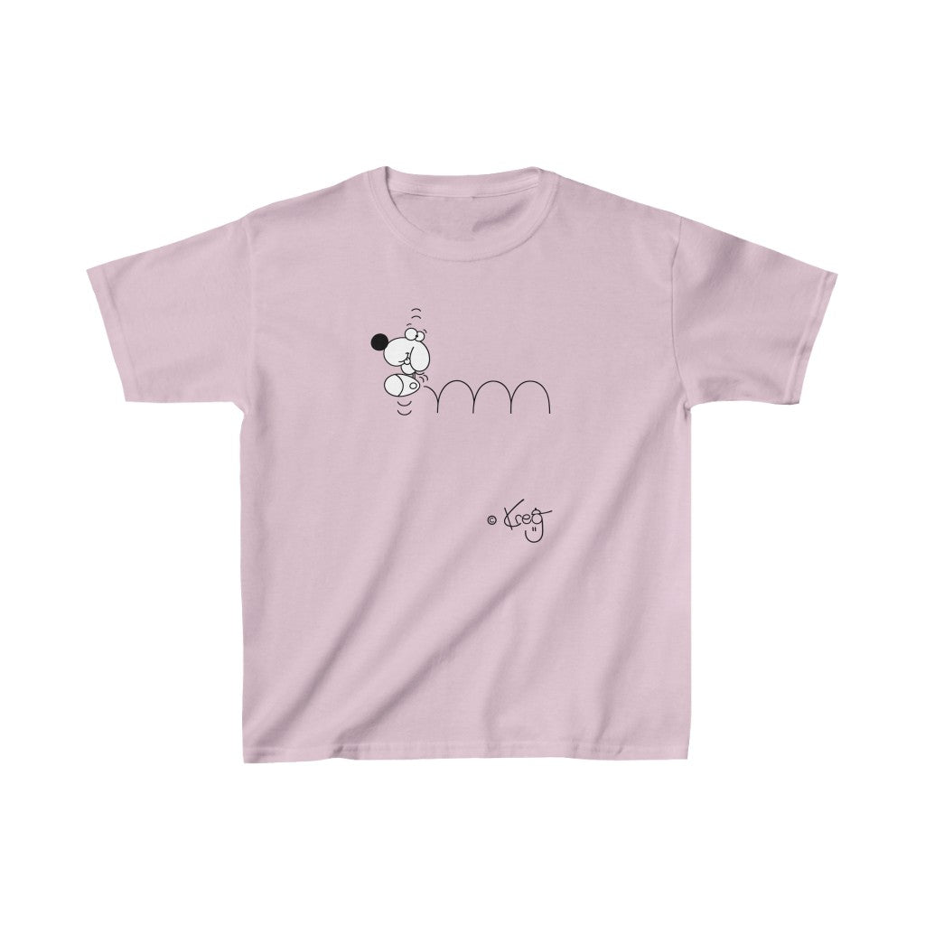 Bouncing Doggy,Kids Heavy Cotton™ Tee