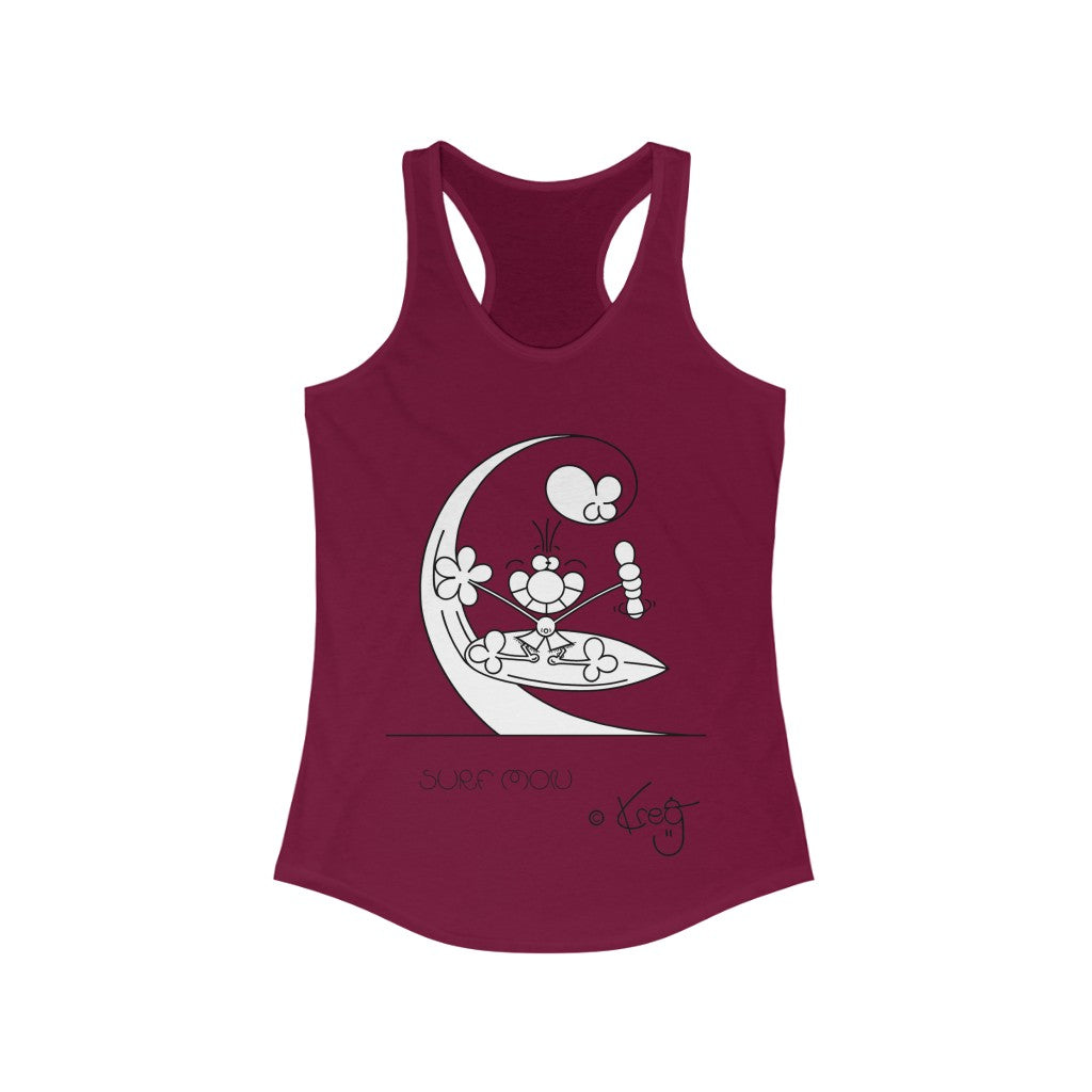 Shaka Surfer,Women's Ideal Racerback Tank