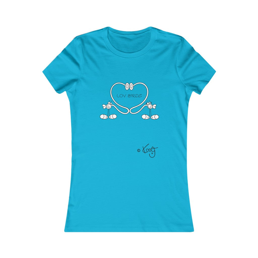 Lov Birdz,Women's Favorite Tee