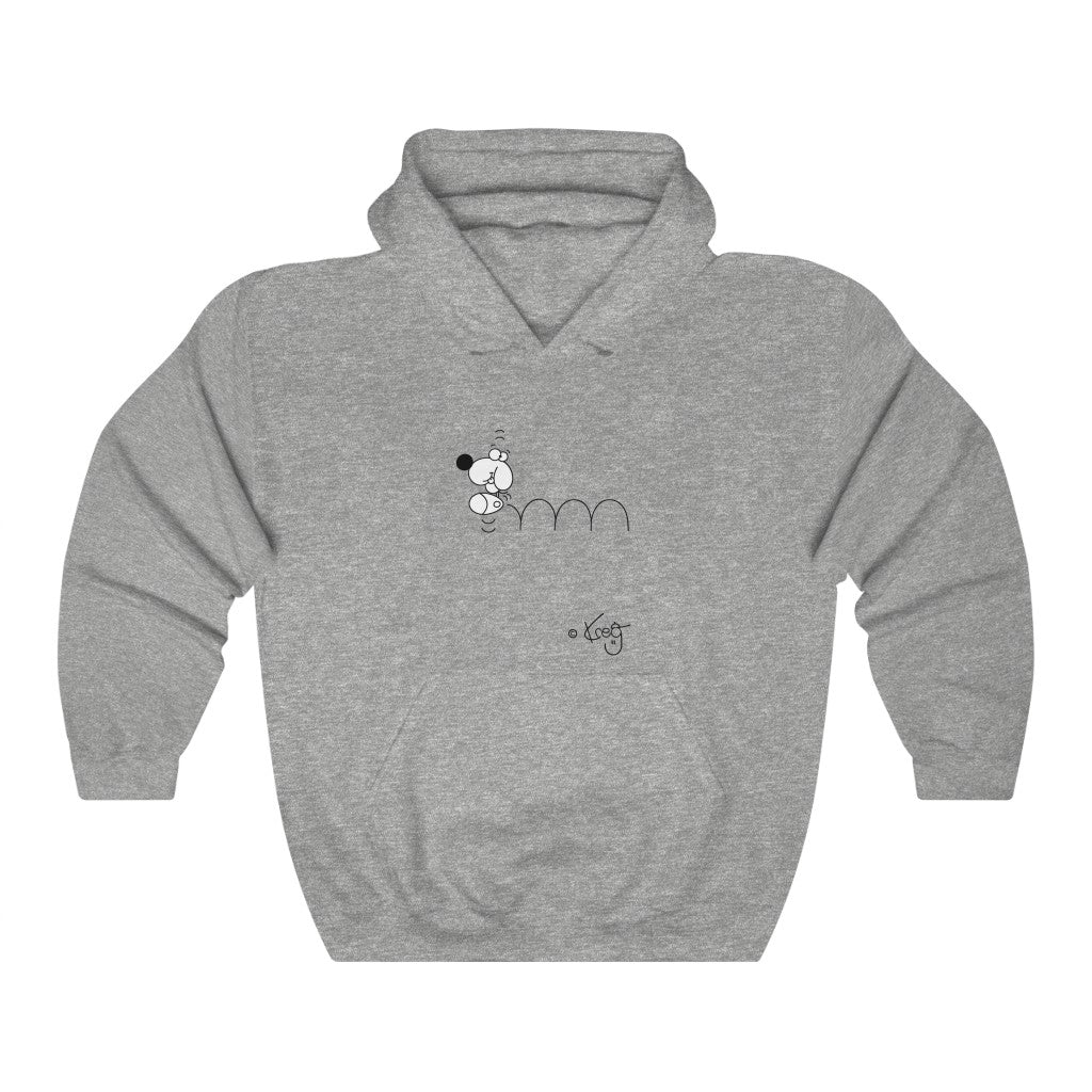 Bouncing Doggy,Unisex Heavy Blend™ Hooded Sweatshirt