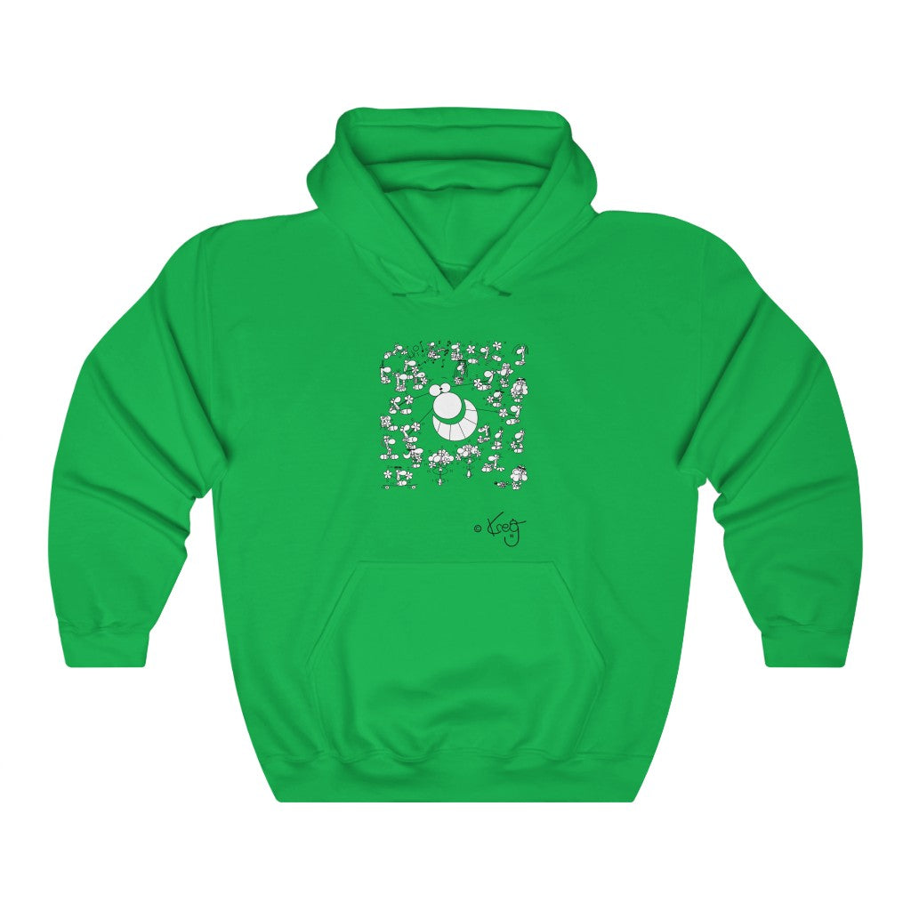 Street Art performance,Unisex Heavy Blend™ Hooded Sweatshirt