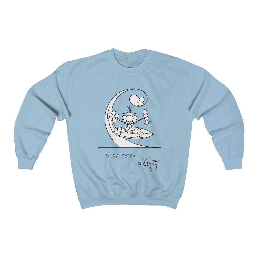 Shaka Surfer,Unisex Heavy Blend™ Crewneck Sweatshirt