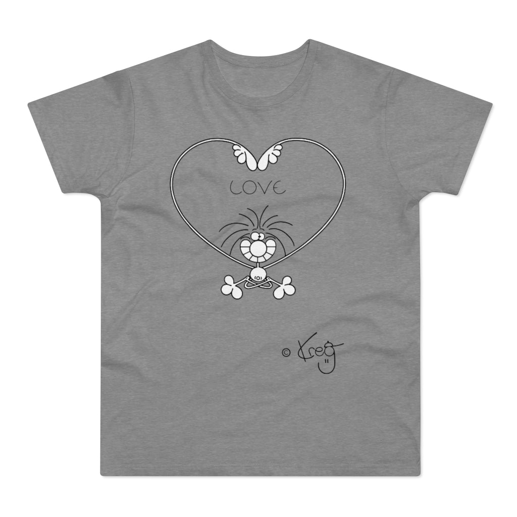 LOV YOGA,Single Jersey Men's T-shirt