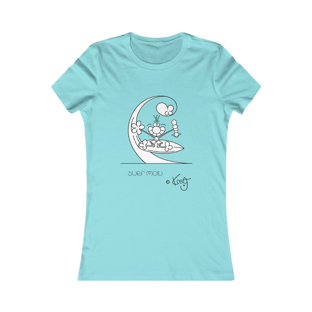 Shaka Surfer,Women's Favorite Tee