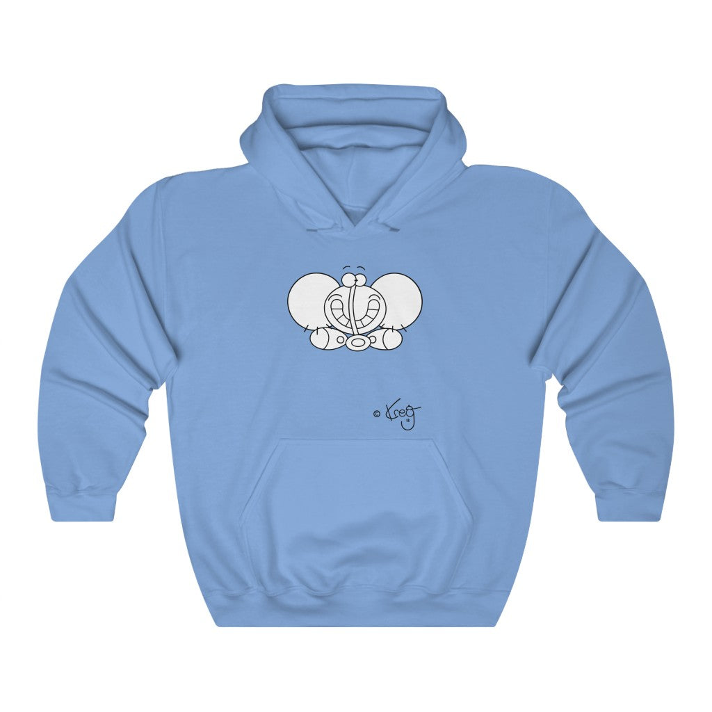 Smile Elephant,Unisex Heavy Blend™ Hooded Sweatshirt