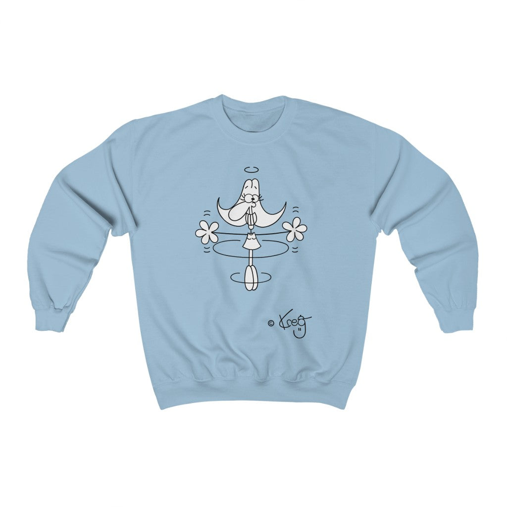 Happy Dancer,Unisex Heavy Blend™ Crewneck Sweatshirt