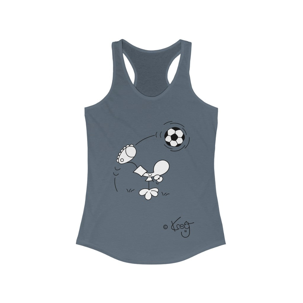 Soccer,Women's Ideal Racerback Tank