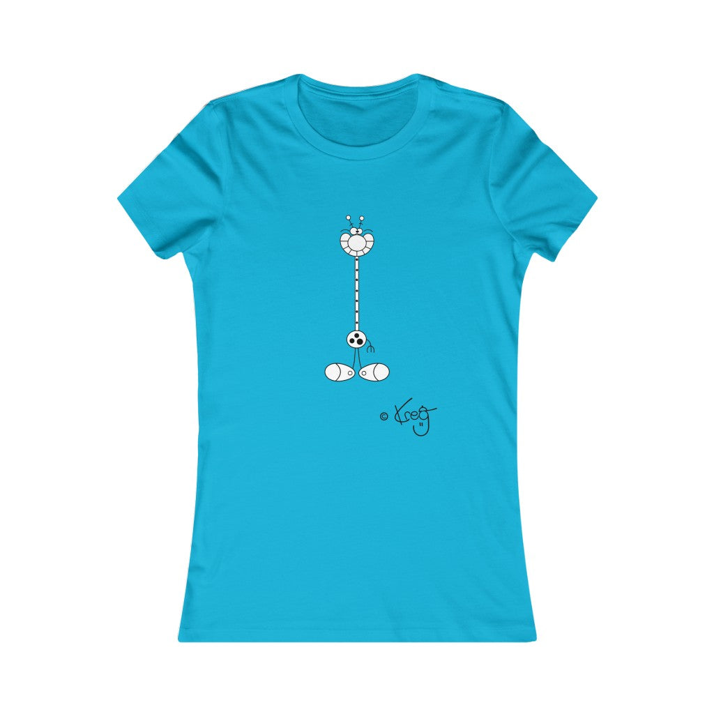 Laugh Giraffe,Women's Favorite Tee