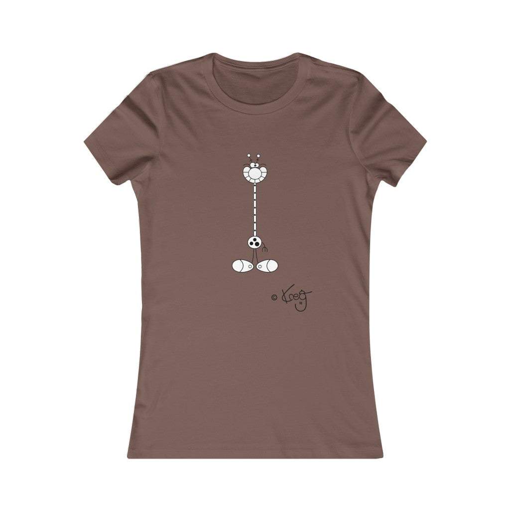 Laugh Giraffe,Women's Favorite Tee