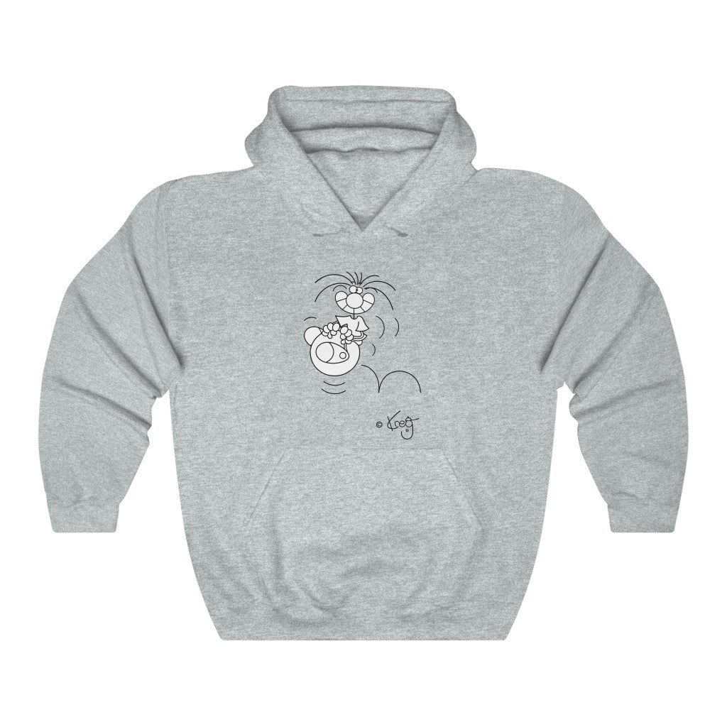 Hoppity Ball,Unisex Heavy Blend™ Hooded Sweatshirt