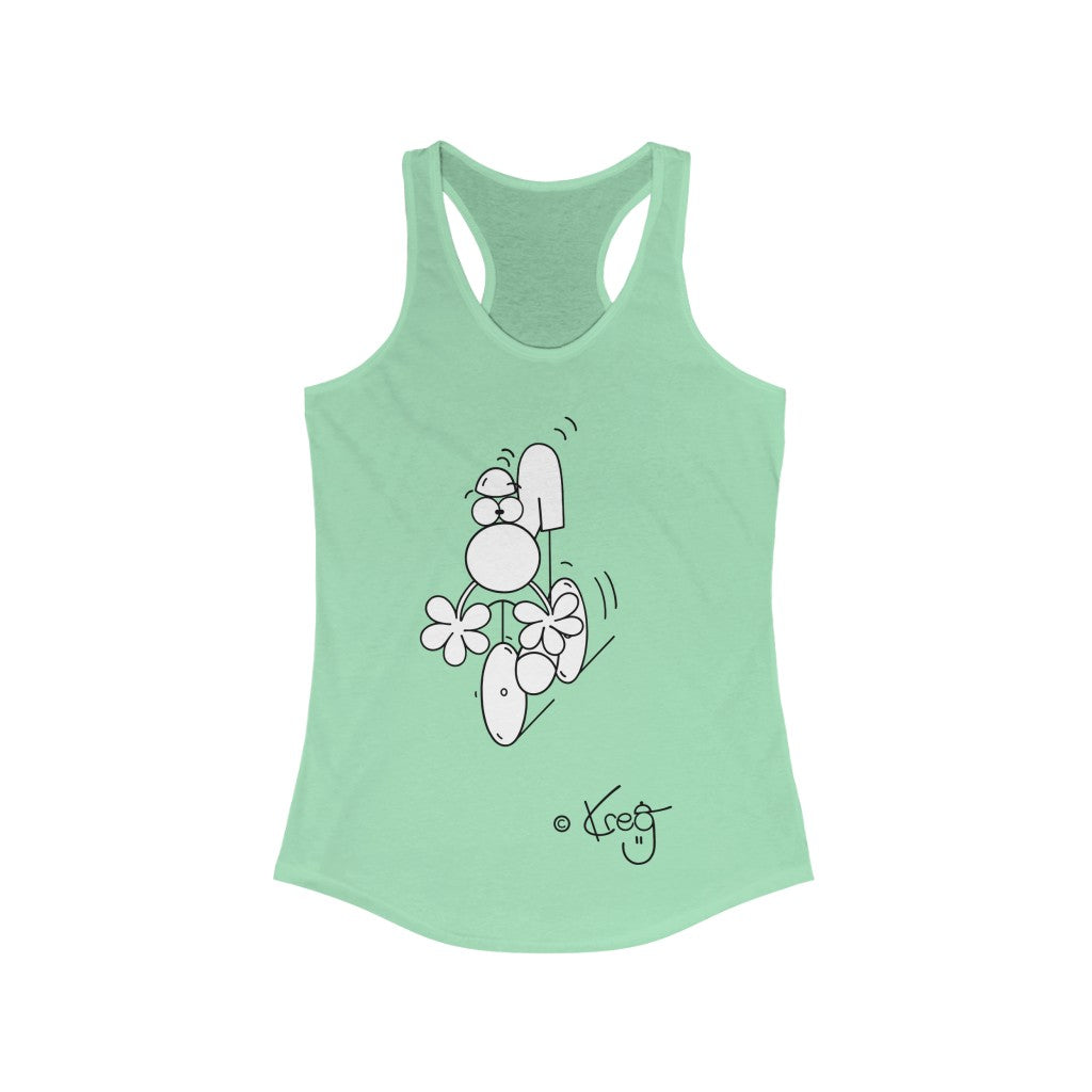 Cyclist,Women's Ideal Racerback Tank