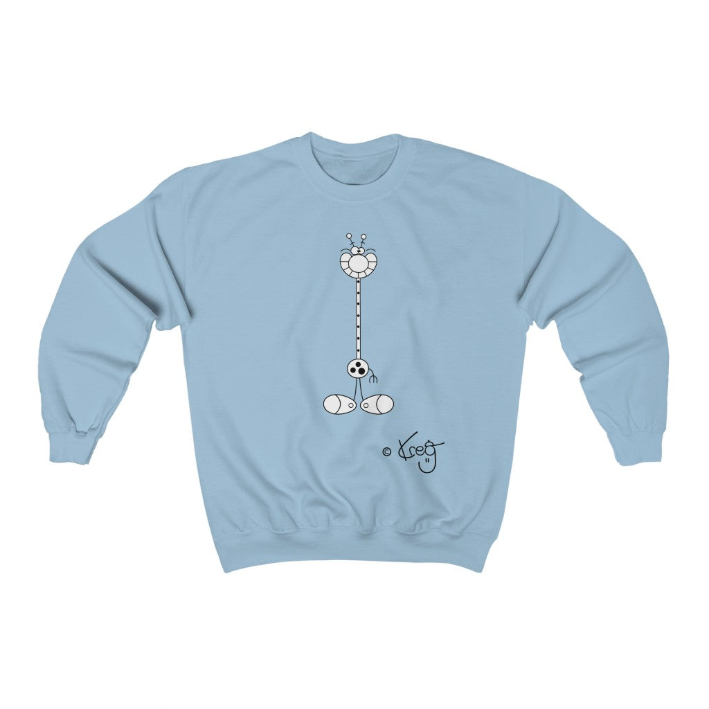 Laugh Giraffe,Unisex Heavy Blend™ Crewneck Sweatshirt