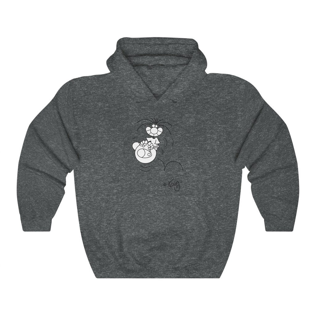 Hoppity Ball,Unisex Heavy Blend™ Hooded Sweatshirt