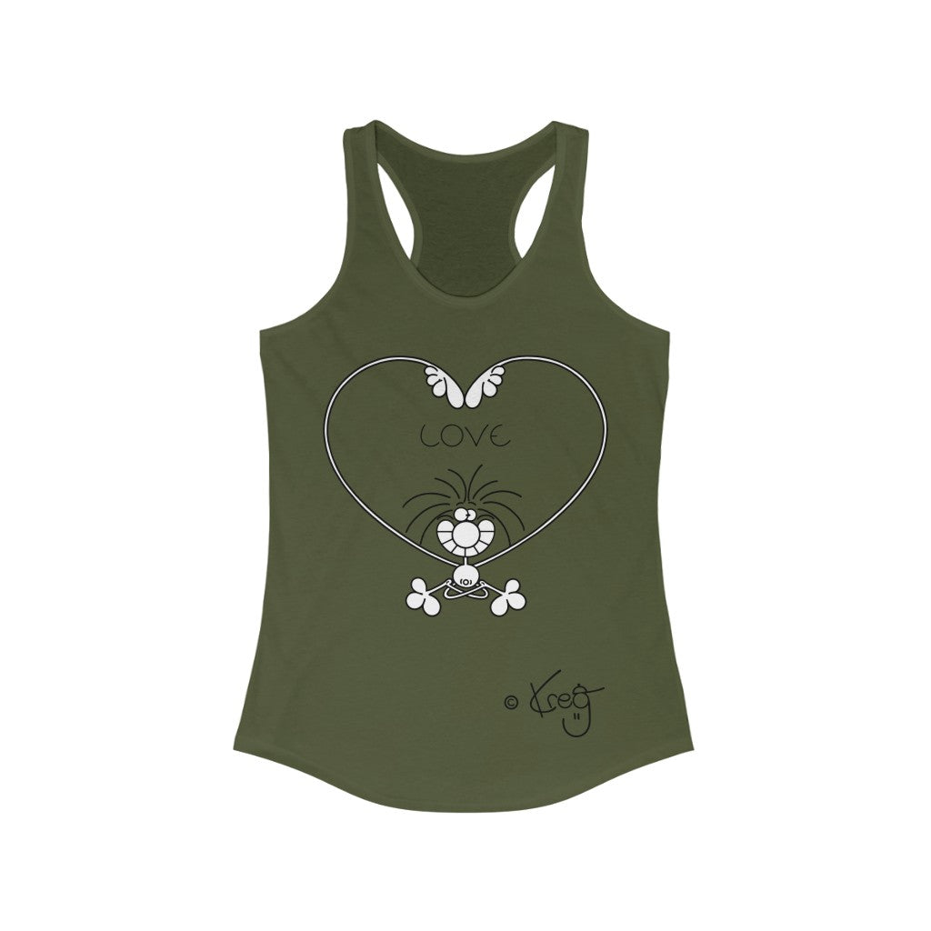 LOV YOGA,Women's Ideal Racerback Tank