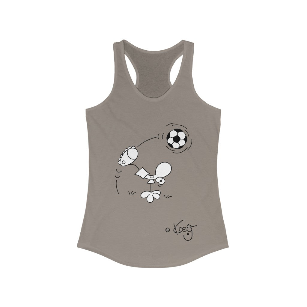 Soccer,Women's Ideal Racerback Tank