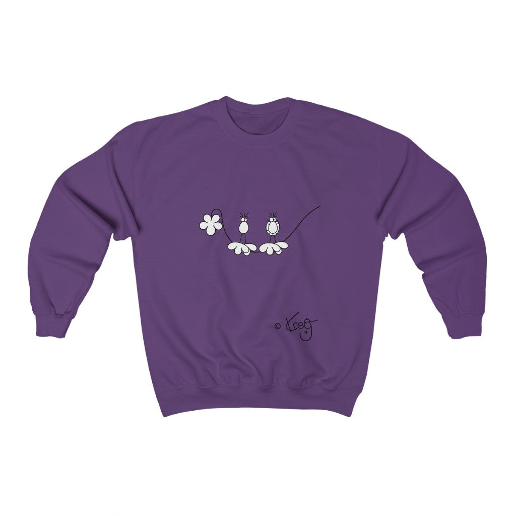 Silly Birdz,Unisex Heavy Blend™ Crewneck Sweatshirt