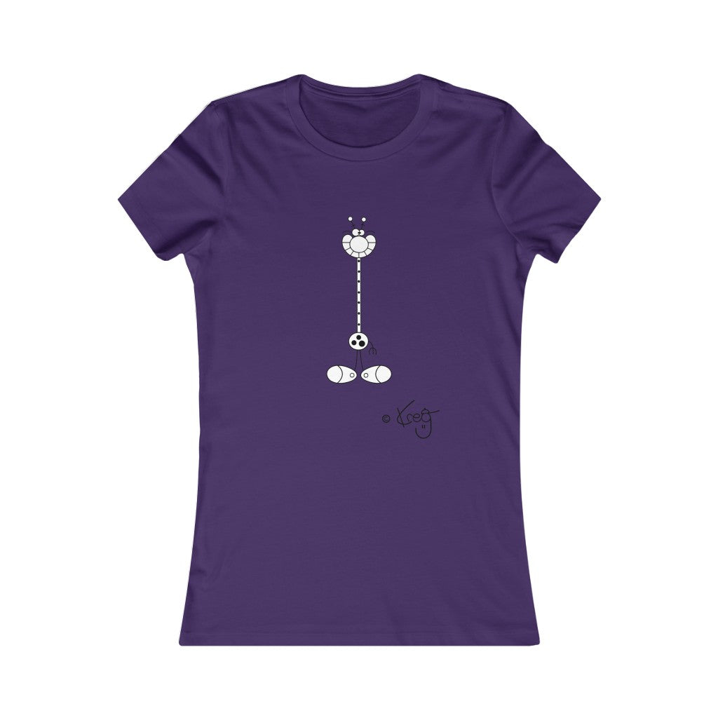 Laugh Giraffe,Women's Favorite Tee