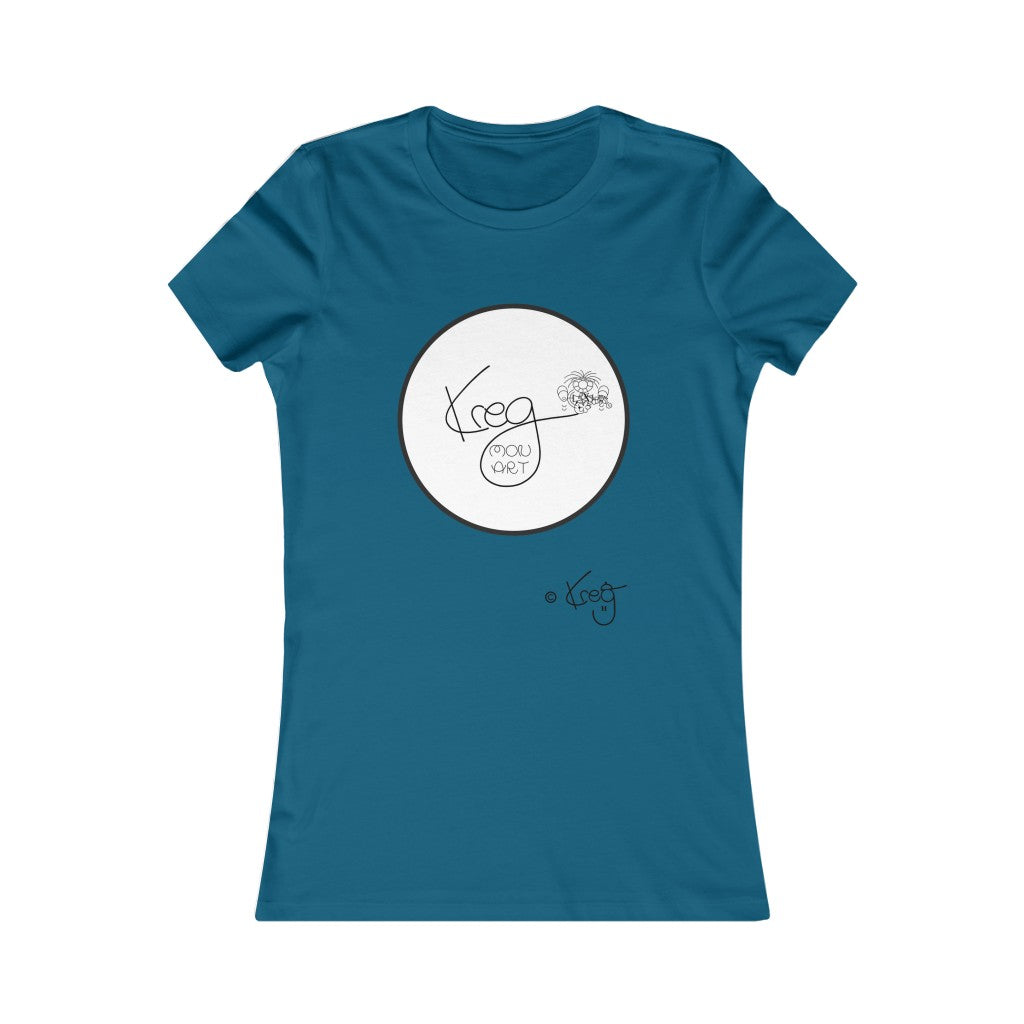 Kreg Mon Art Logo,Women's Favorite Tee