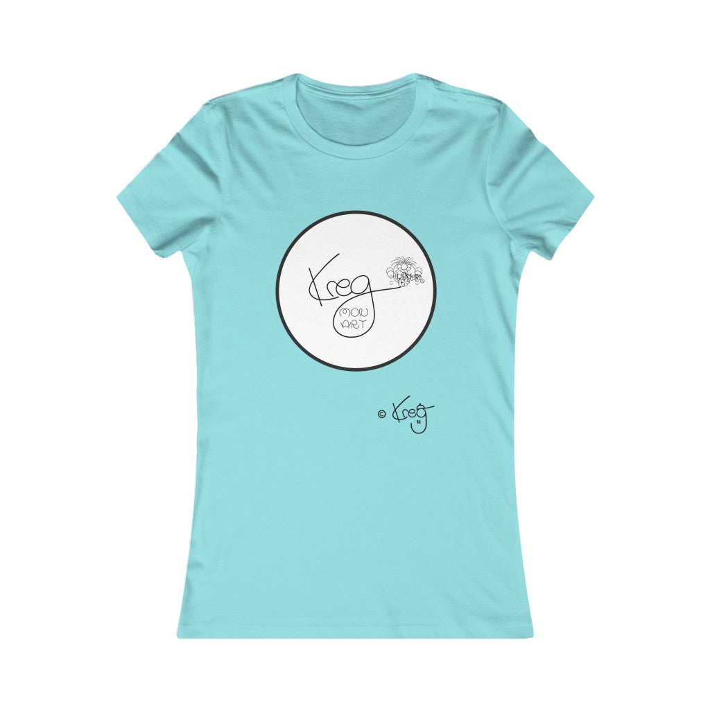 Kreg Mon Art Logo,Women's Favorite Tee