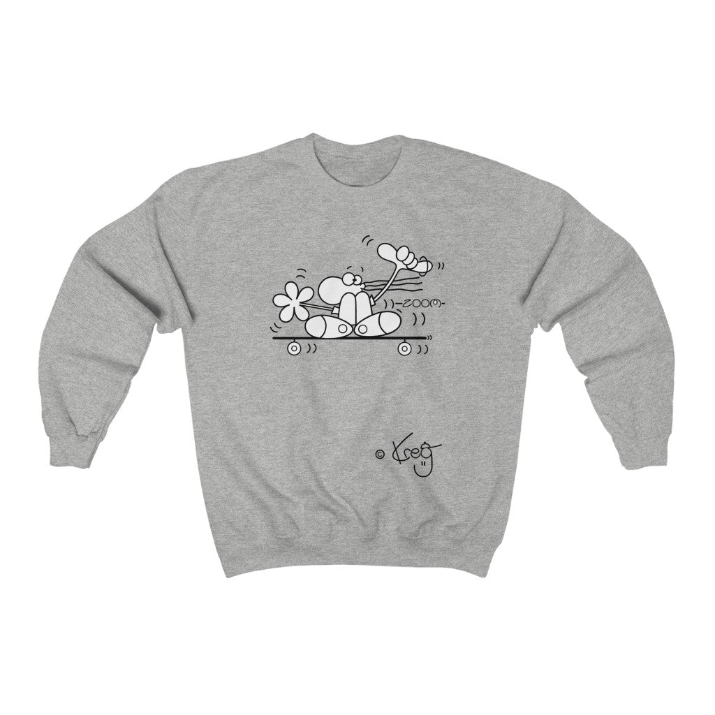 Skateboarder,Unisex Heavy Blend™ Crewneck Sweatshirt