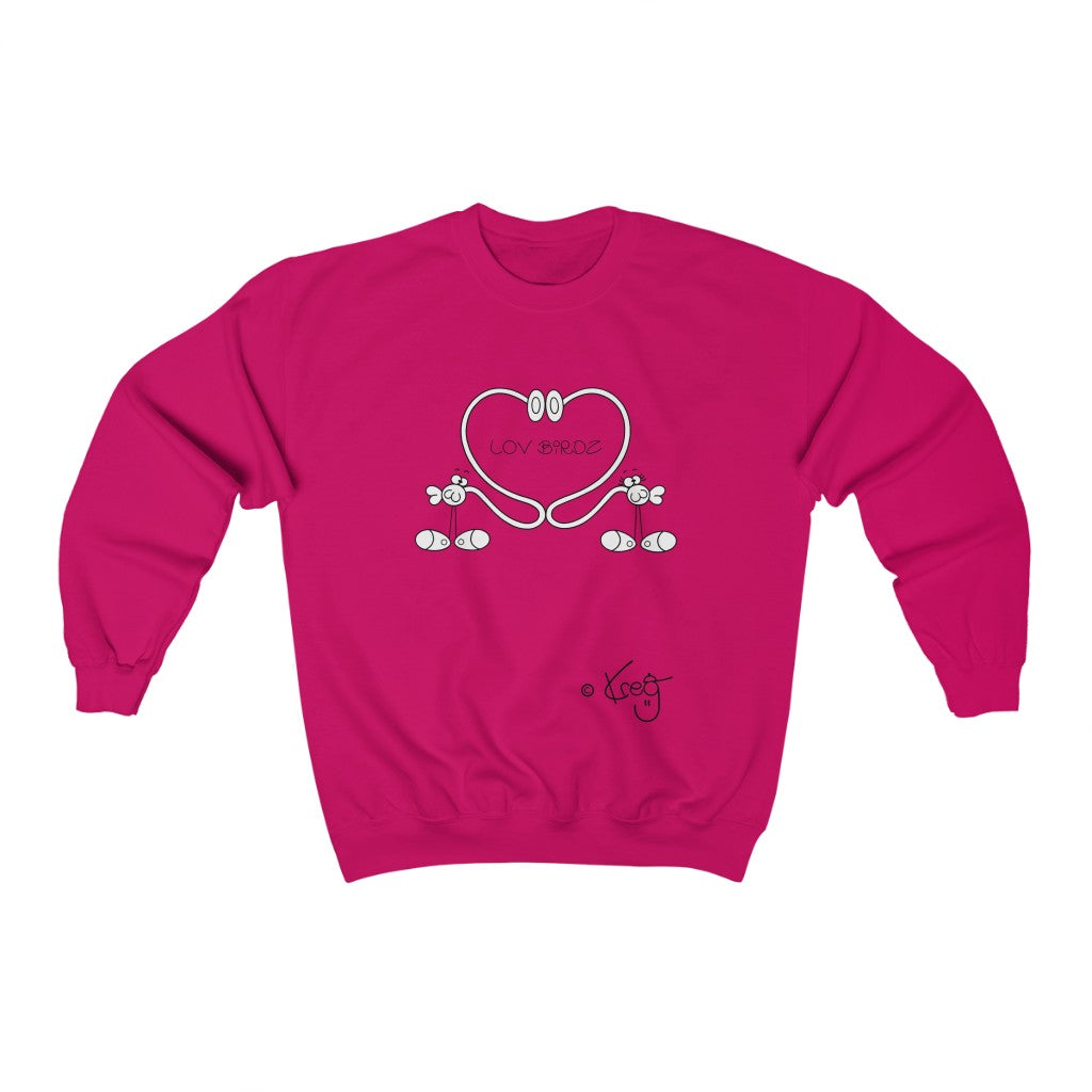 Lov Birdz,Unisex Heavy Blend™ Crewneck Sweatshirt