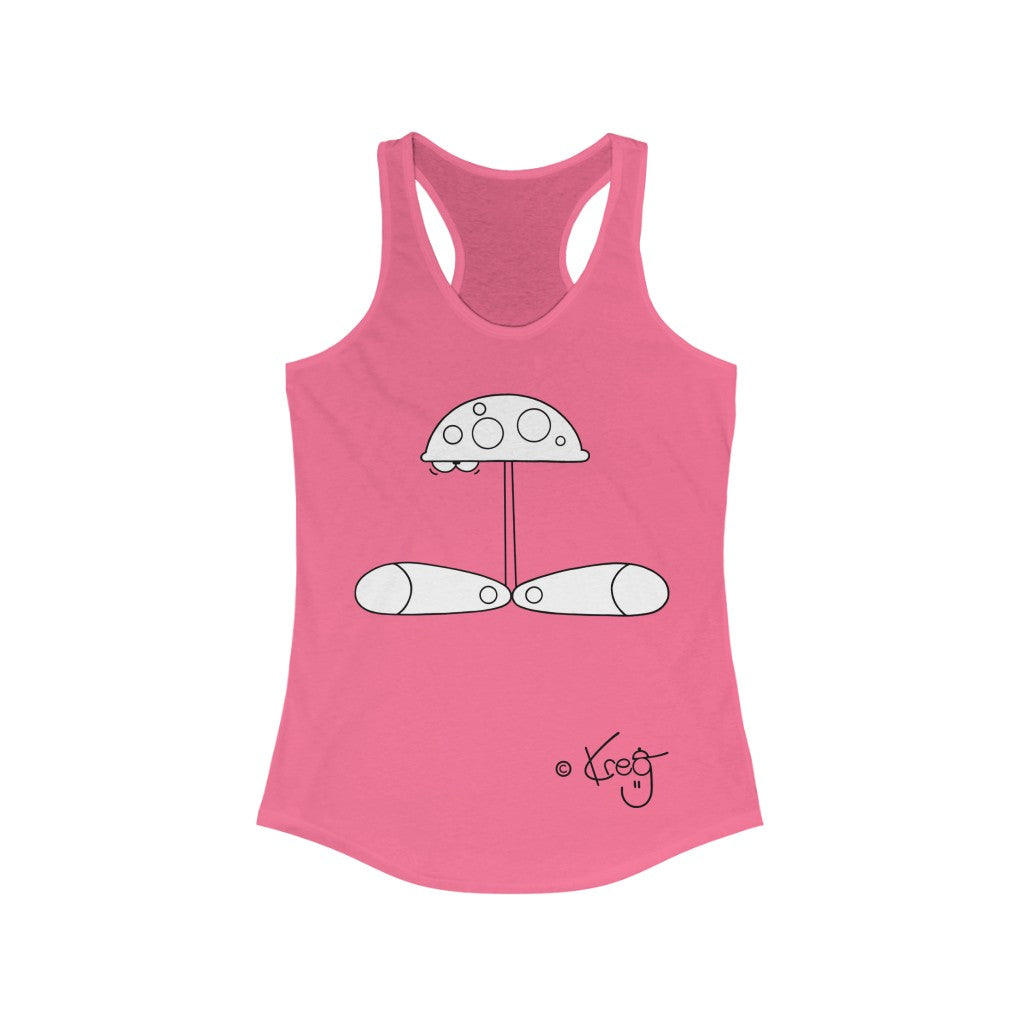 Thing,Women's Ideal Racerback Tank