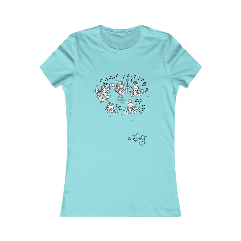 Moo's Band,Women's Favorite Tee